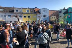 Pflanzentausch-Aktion Nibelungenplatz 26.03.22