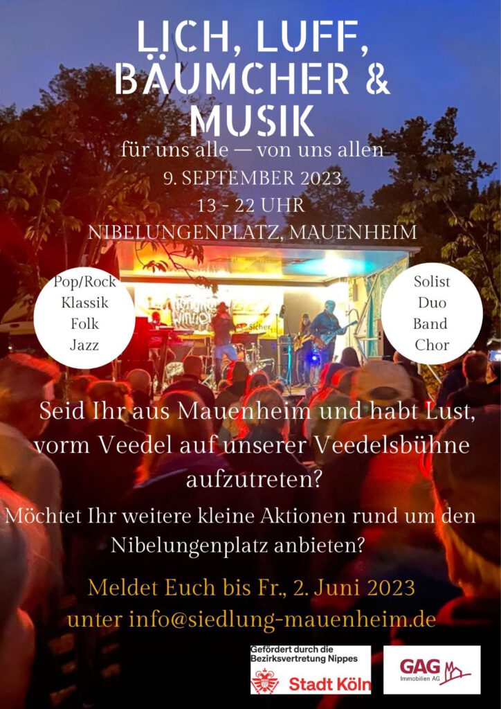 Lich, Luff, Bäumchen & Musik im September in Mauenheim